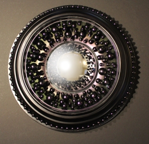 Black Pearl Convex Mirror